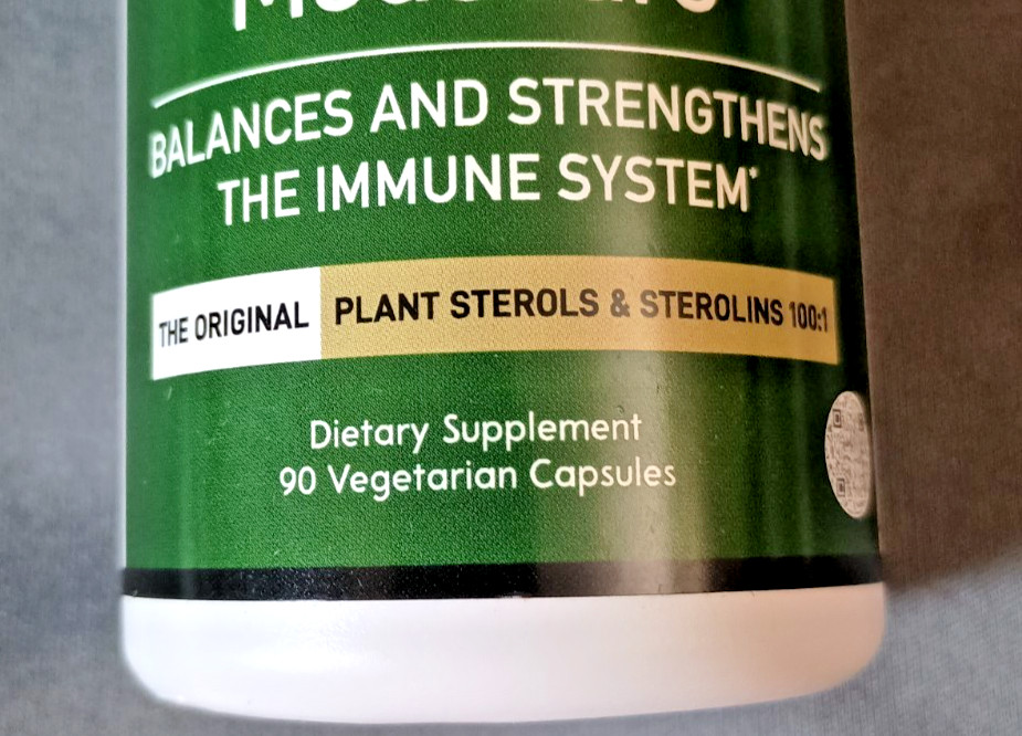 MODUCARE Immune System Support Plant Sterols Sterolins 100:1 90 veg caps 11/2028
