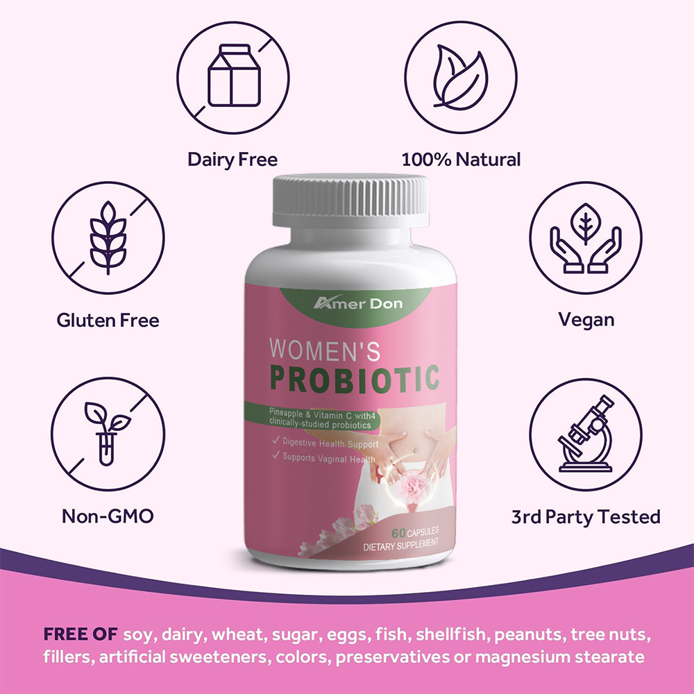 3 x Raw Probiotics 60 Billion CFU Potency Digestive Immune Health 180 Capsules