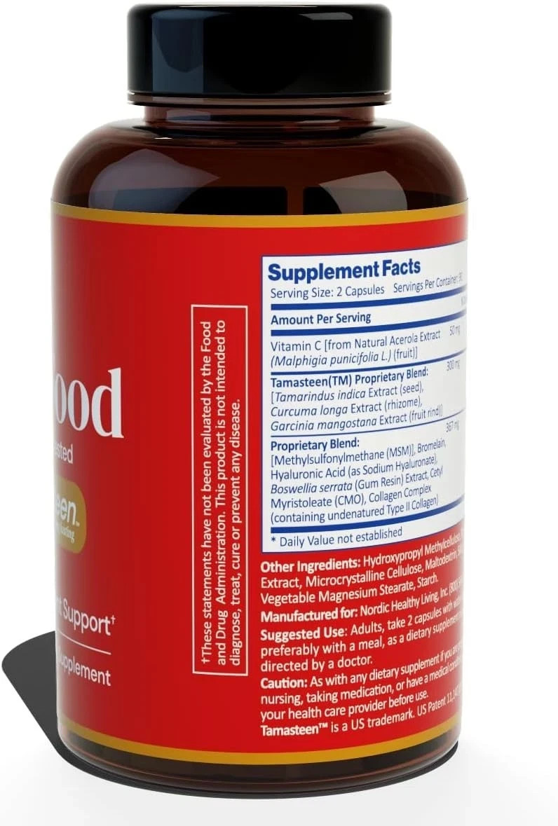 Joint Food AS SEEN ON TV | Powered by Clinically Studied Tamasteen pack of 2