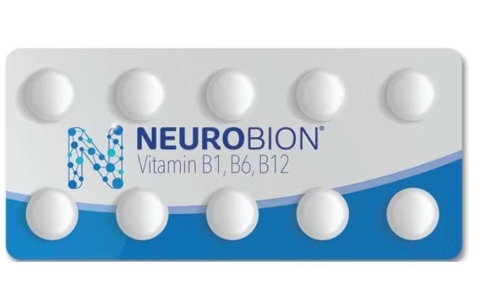 2 x Neurobion Vitamin B Complex B1 B6 B12 120 Tablets Original Supplement