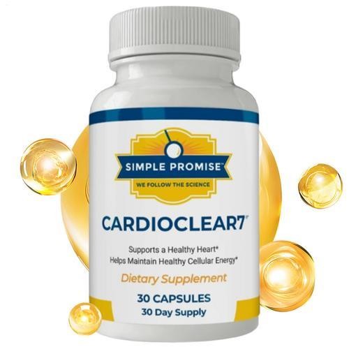 Cardio Transparent 7 – Capsules 30 New/Sealed Exp 9/2026 Free Shipping!