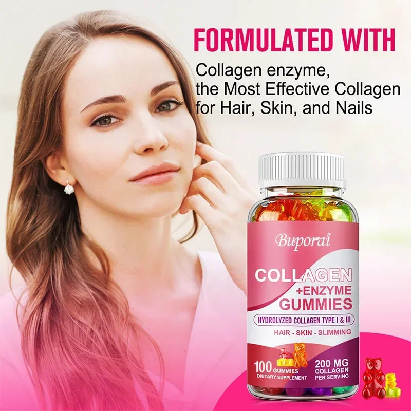 Collagen + Enzyme 100pcs – Manage Weight, Promote Intestinal & Digestive Health