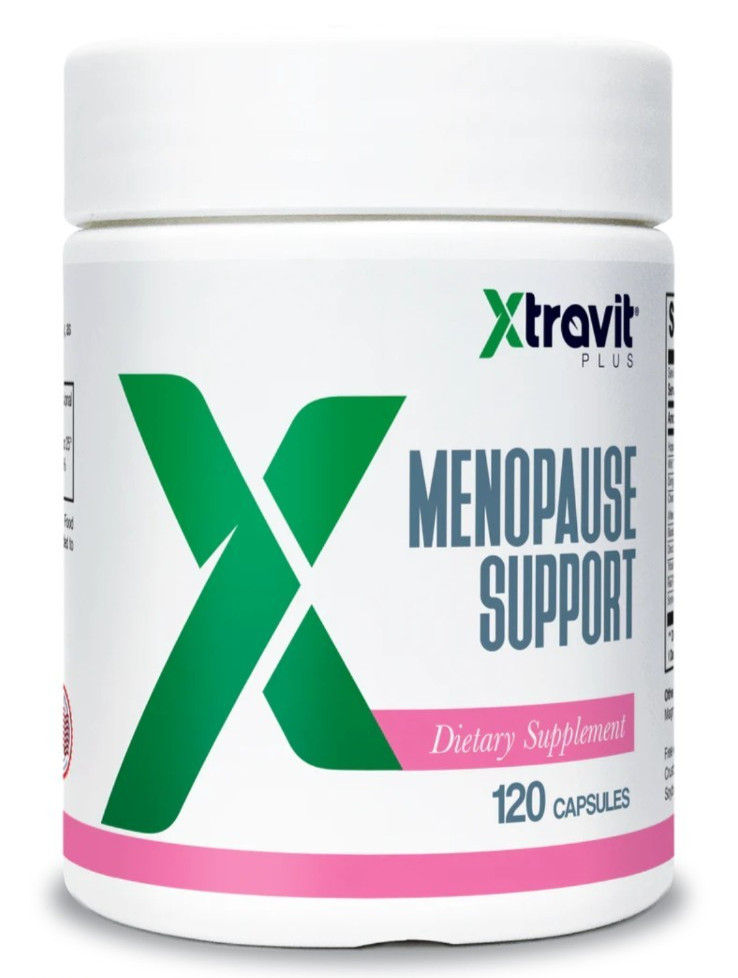 Xtravit Plus Menopause Support Dietary Supplement 120 Capsules- New Sealed