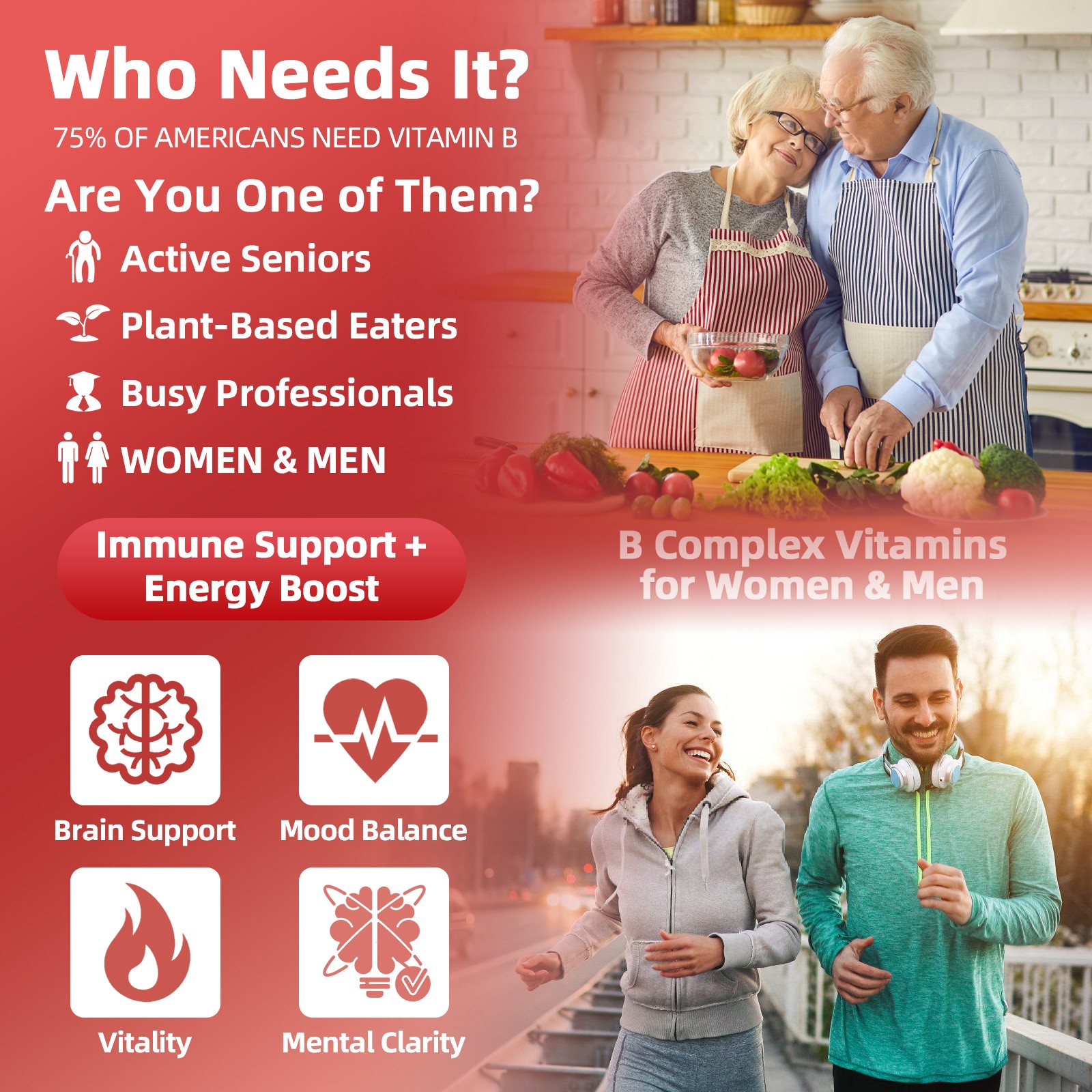 Super B-Complex Methylcobalamin + Methyl Folate w/B3,B5,B6,B7 Vegan Liquid Drop