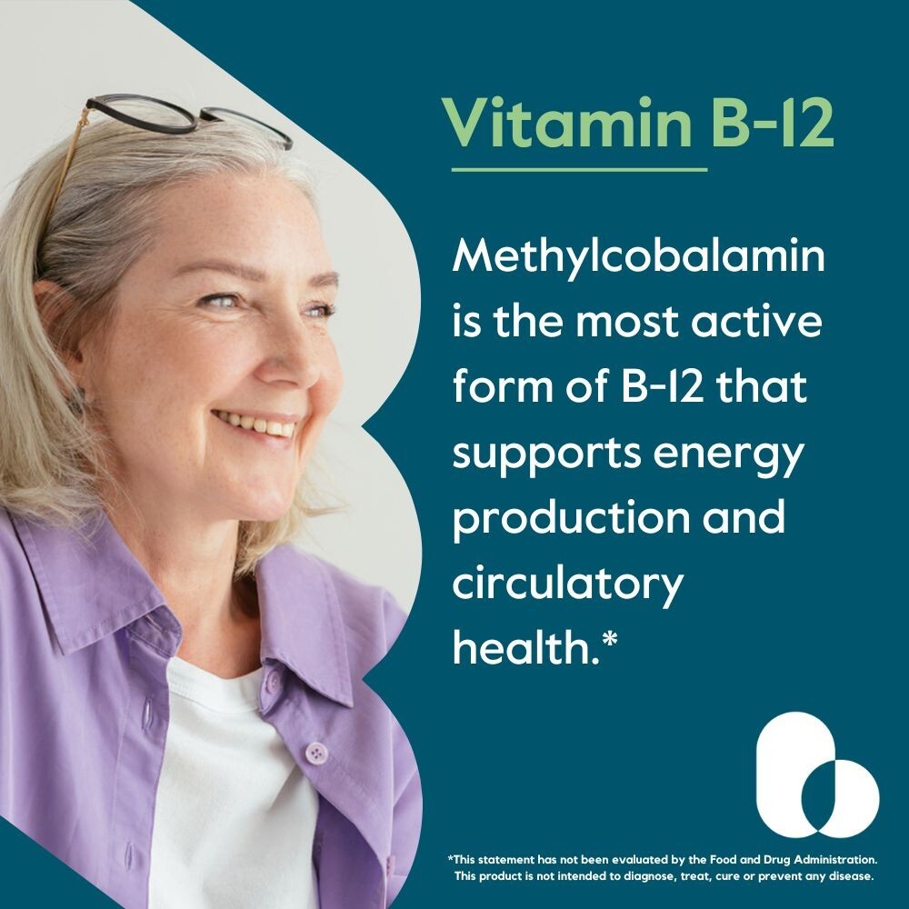 Bestvite Vitamin B12 (Methylcobalamin) 1000mcg (240 Vegetarian Capsules)