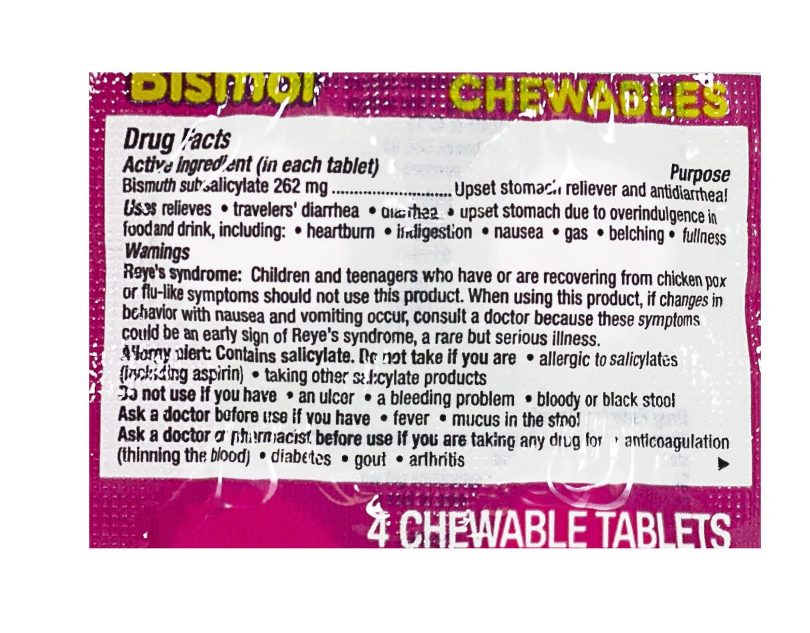 Chewables Dispenser – 32 Packs of 4