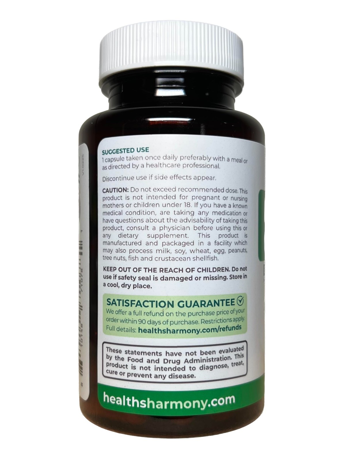 Moringa Capsules – 90 Vegan Capsules, 3-Month Supply, High Potency 20:1 Extract,