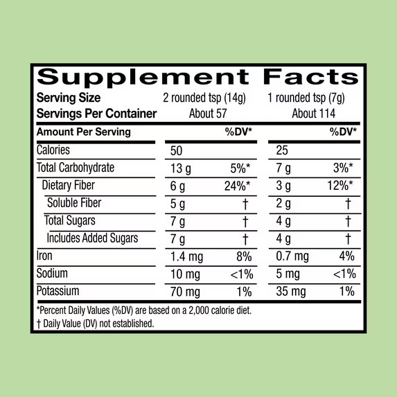 Equate Daily Fiber Powder, 29 oz Unflavored Compare to Metamucil 4-in-1 Multih