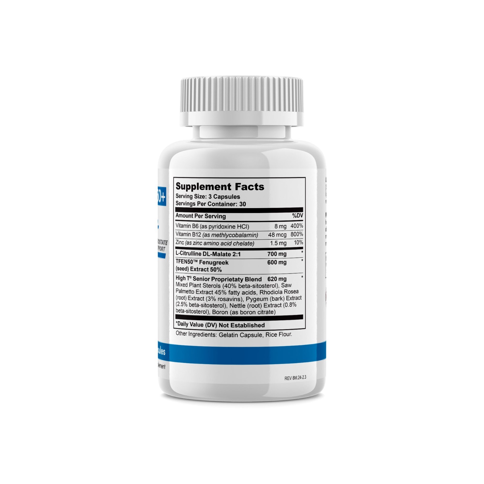 High T Senior+ Testosterone Booster Supplement, 90 Capsules