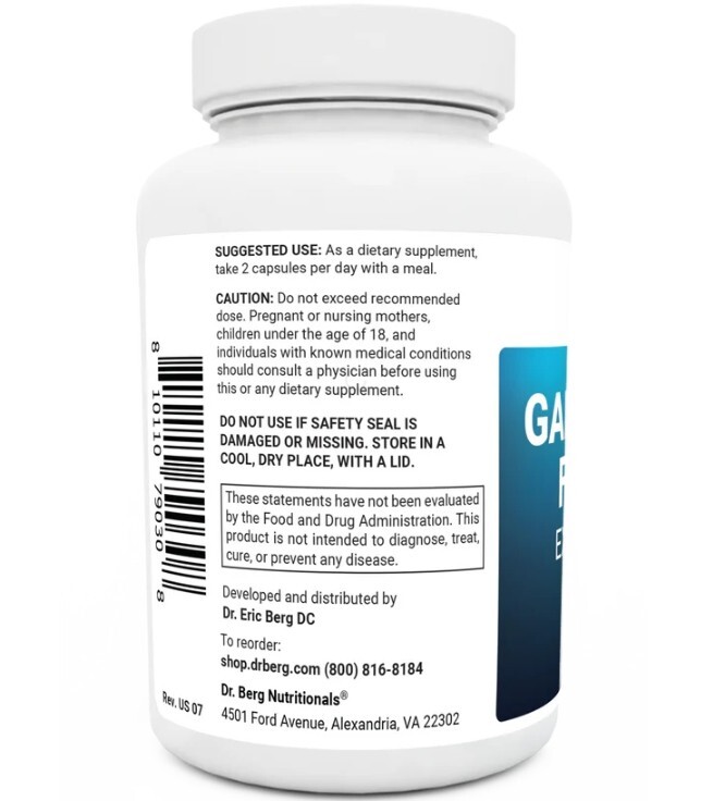 Dr. Berg 2 PACK, Gallbladder Formula Extra Strength 90 Capsules each (180 total)
