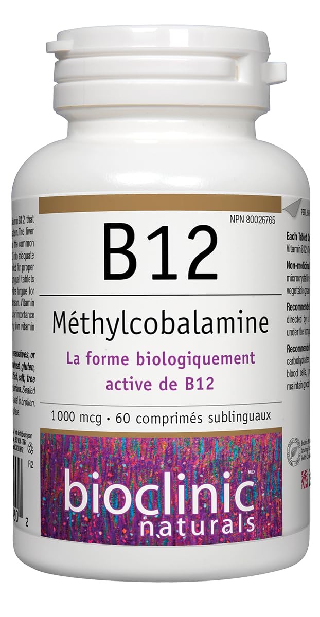 Bioclinic Naturals – B12 Methylcobalamin 1000 Mcg 60 Loz