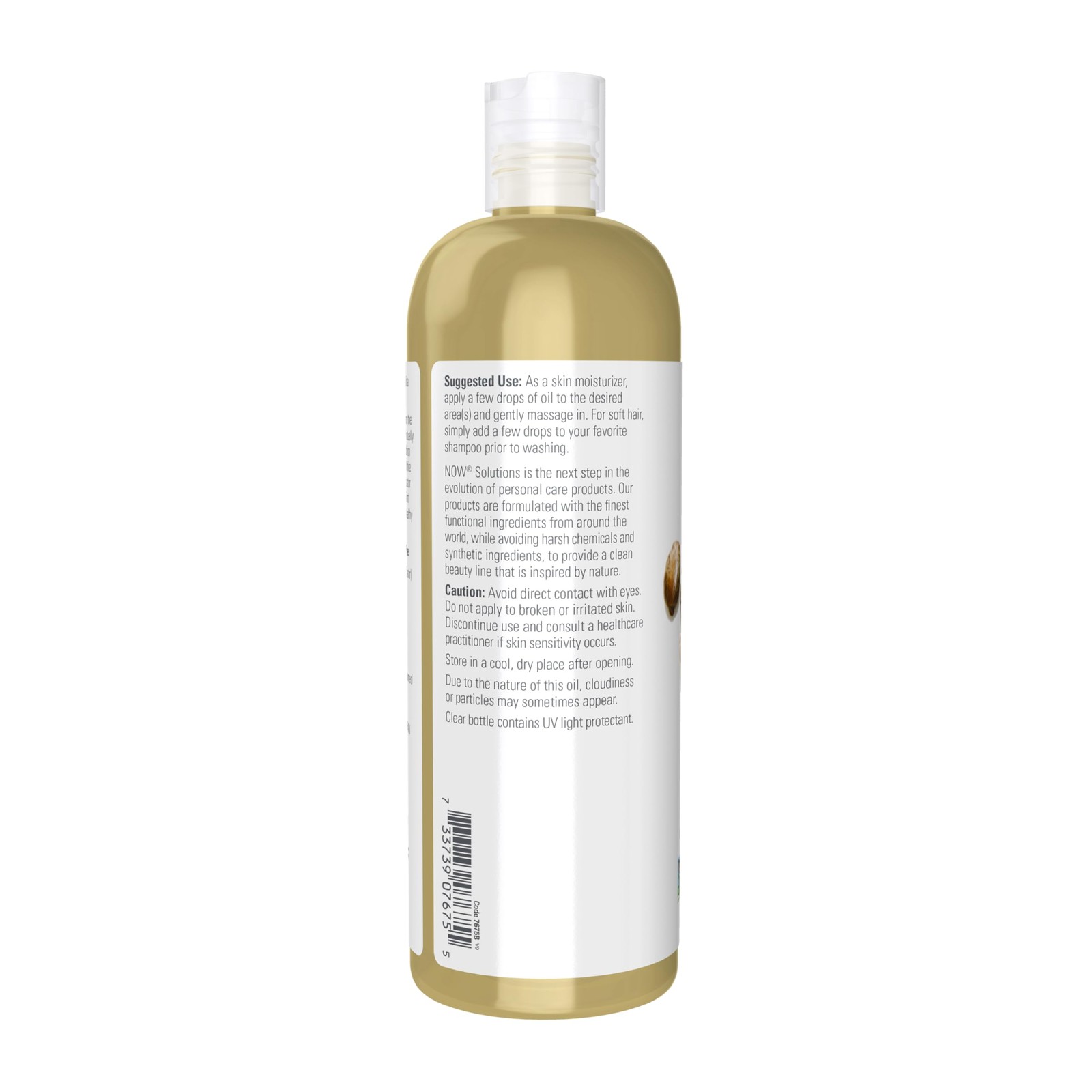 Now Solutions Pure Castor Oil Skin Moisturizer 16 Fl Oz Multi Purpose Emollient
