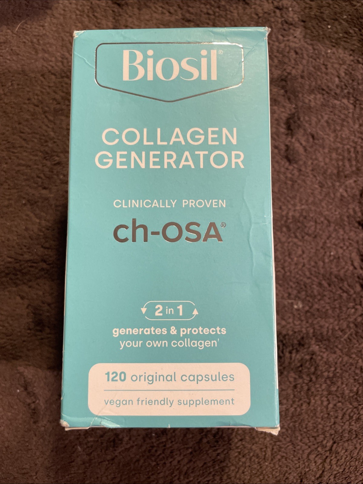 Natural Factors Biosil Advanced Collagen Generator 120 Caps Exp 06/2026