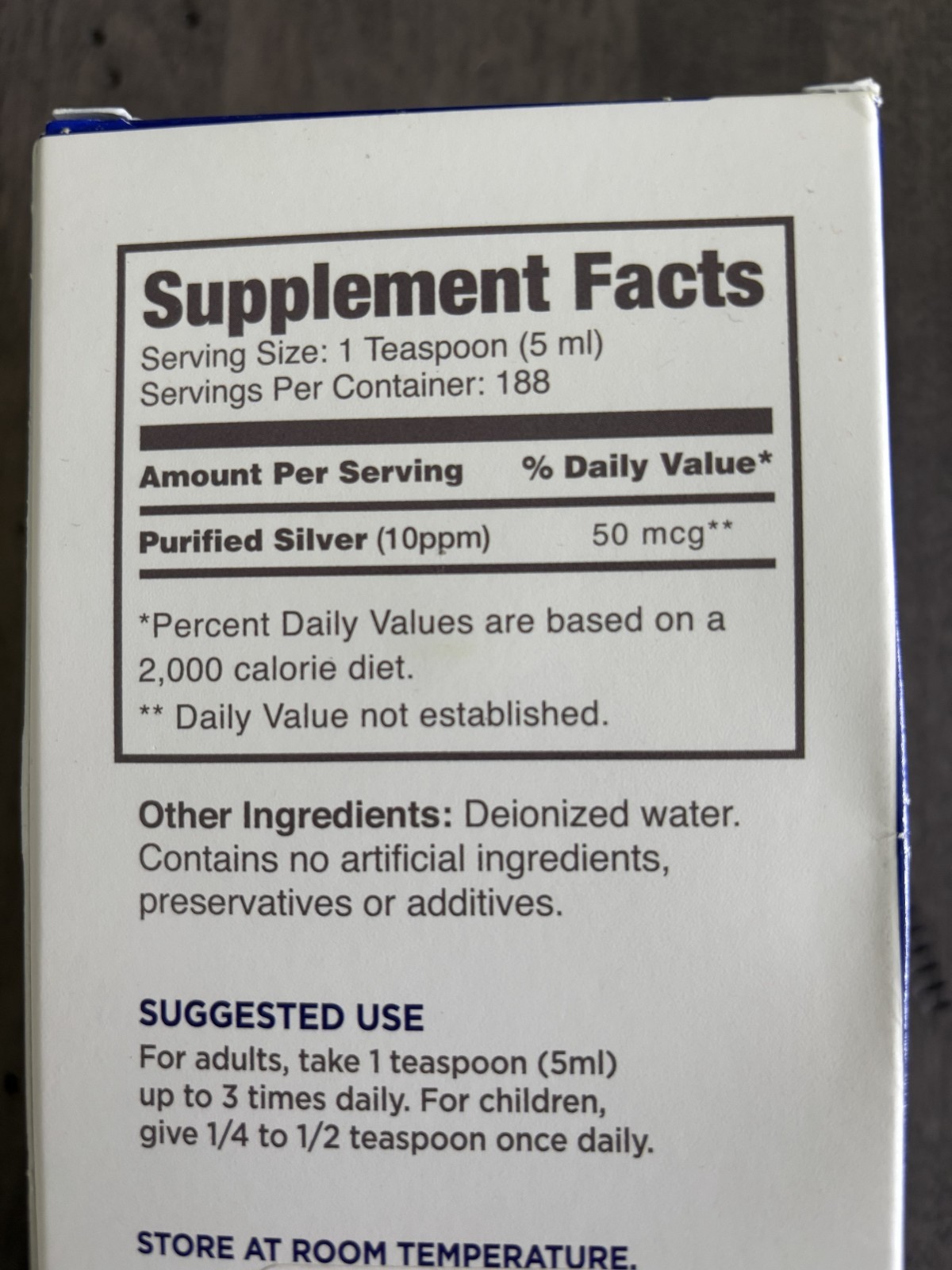 American Biotech Labs Silver Biotics Your Daily Immune System Support 32 fl.oz