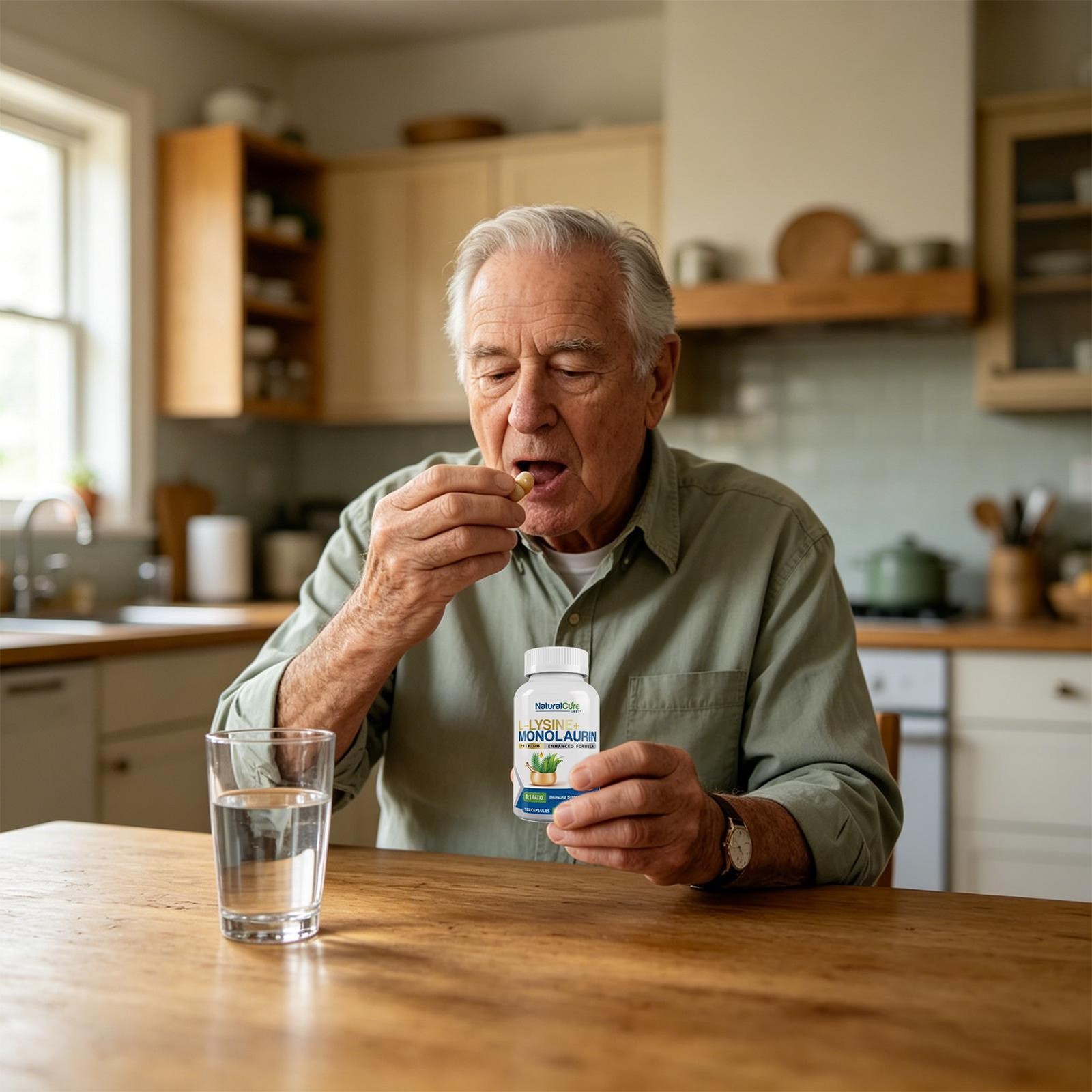 Labs L-Lysine + Monolaurin 600mg 100ct – Immune & Health Support