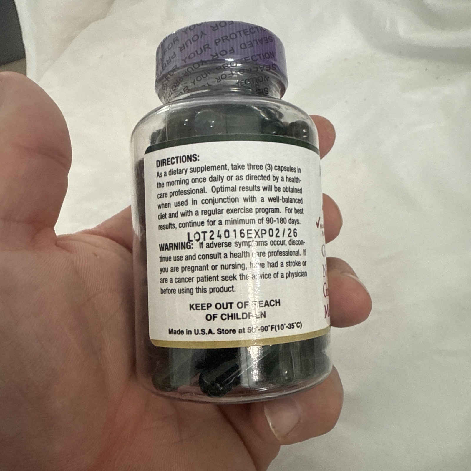 Americare Super Fruits Capsules 90 Day Supply Best by Date2/26 Supplement NEW