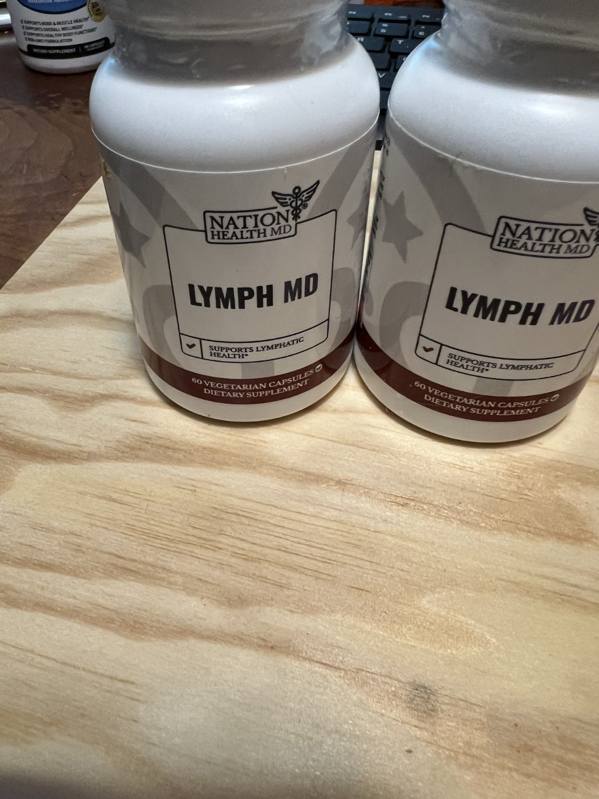 Nation Health MD Lymph MD Dietary Supplement 60 Capsules Lymphatic Health