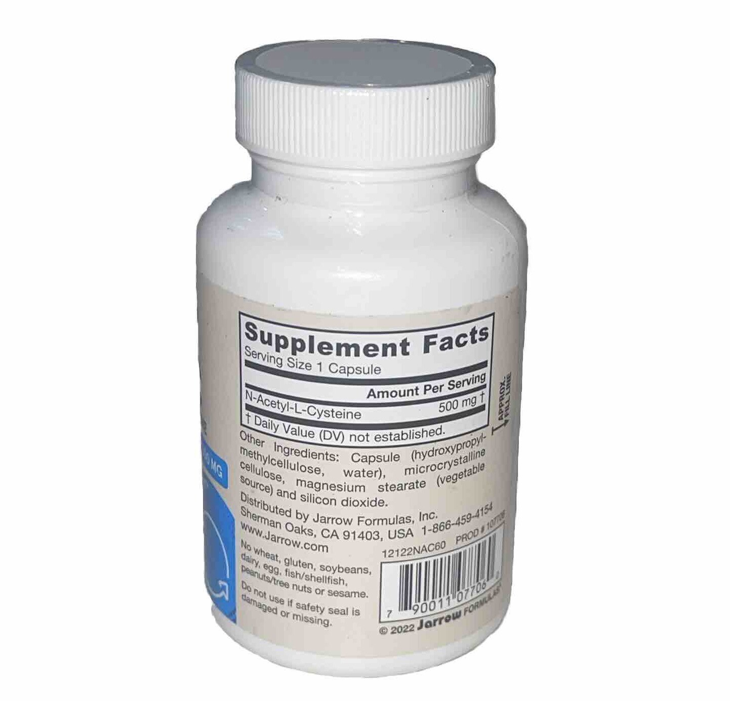 Harry Formulas Vegetarian N-A-C 500mg 60 Veg Caps Supplement