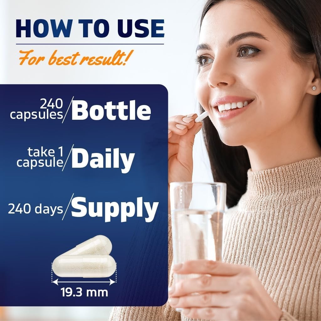 Brain Health Optimizer: 240 Vegetarian Lithium Orotate 5mg Capsules – USA Made