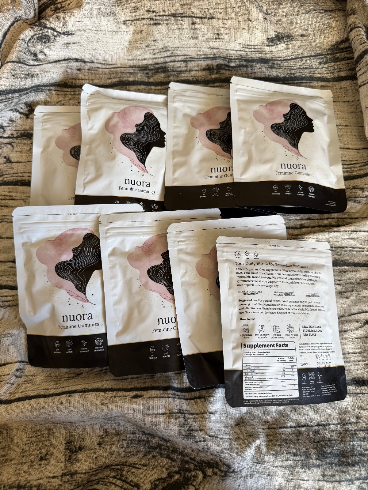 Nuora Best Probiotic for women, great tasting gummies