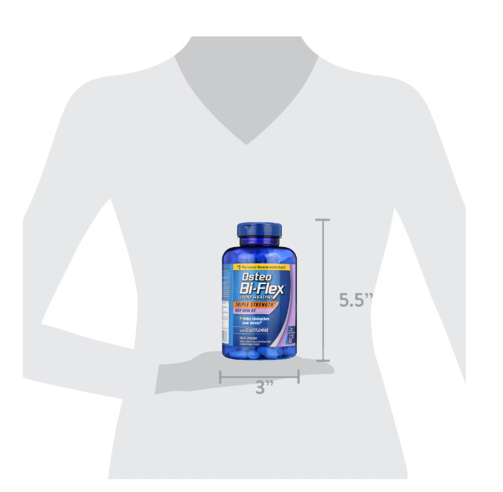 Osteo BiFlex 500MG Glucosamine MSM Vitamin Tablets – 200 Count