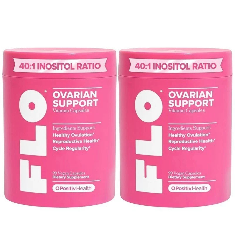 Positiv O FLO Ovarian Support Vitamin 90 Dietary Supplement for Hormone Balance