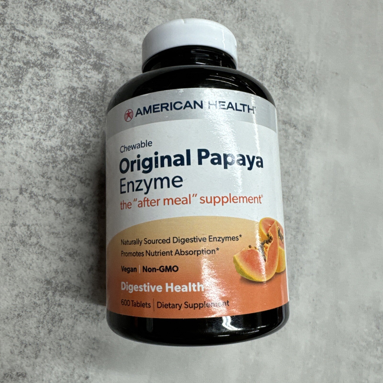 AMERICAN HEALTH Chewable Original Papaya Enzyme Exp.01/2026