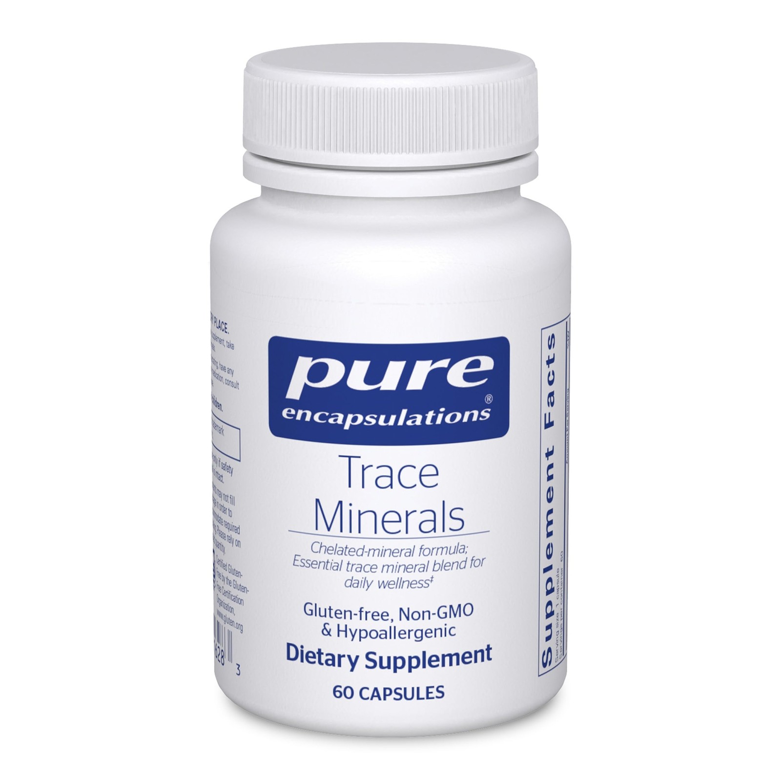 Pure Encapsulations Trace Minerals – Multimineral 60 Count (Pack of 1)