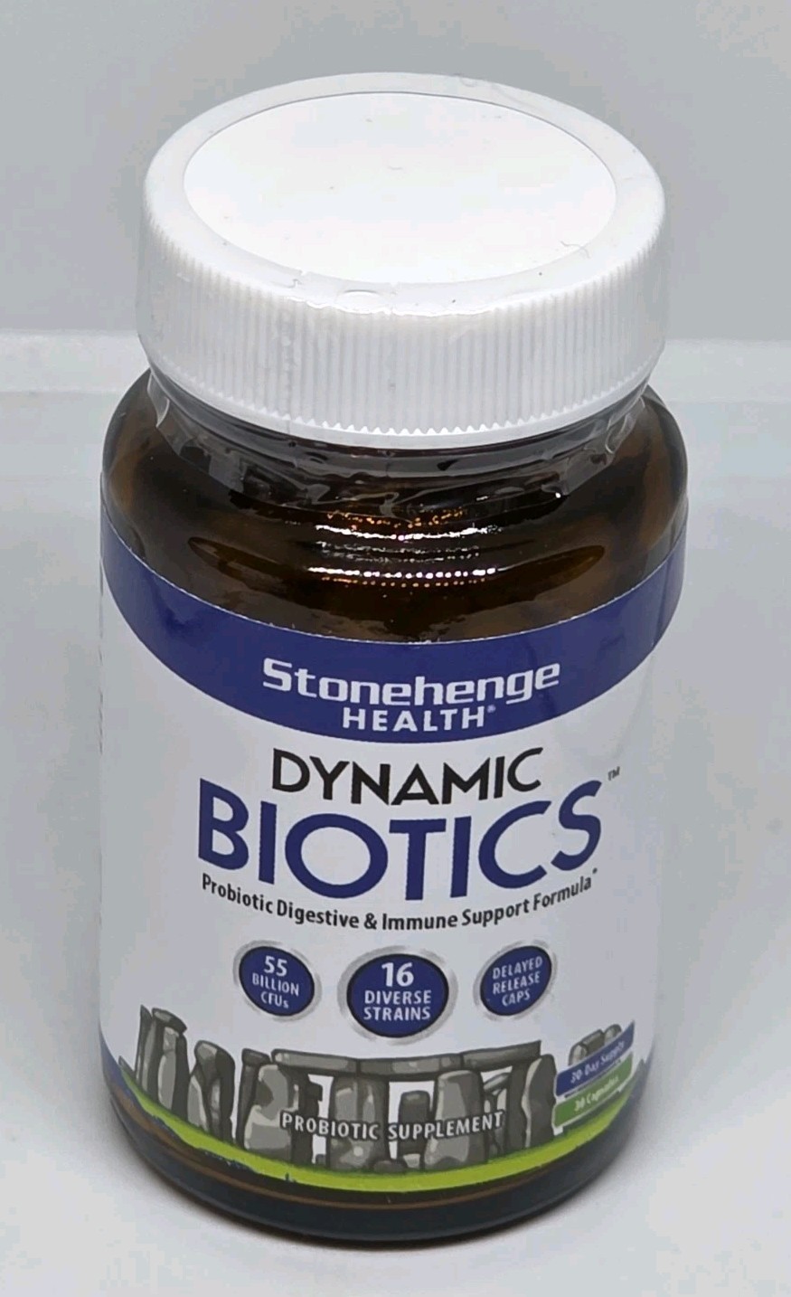 Stonehenge Health Dynamic Biotics 30 Capsules New Sealed Exp. 07/2026