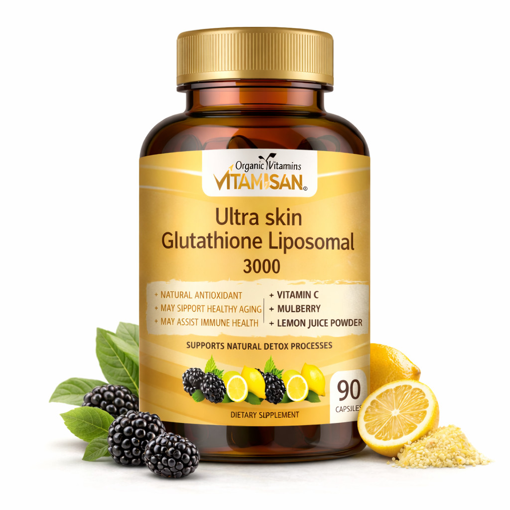 Glutathione Liposomal 3000 + Vitamin C Antioxidant Support 90 Caps