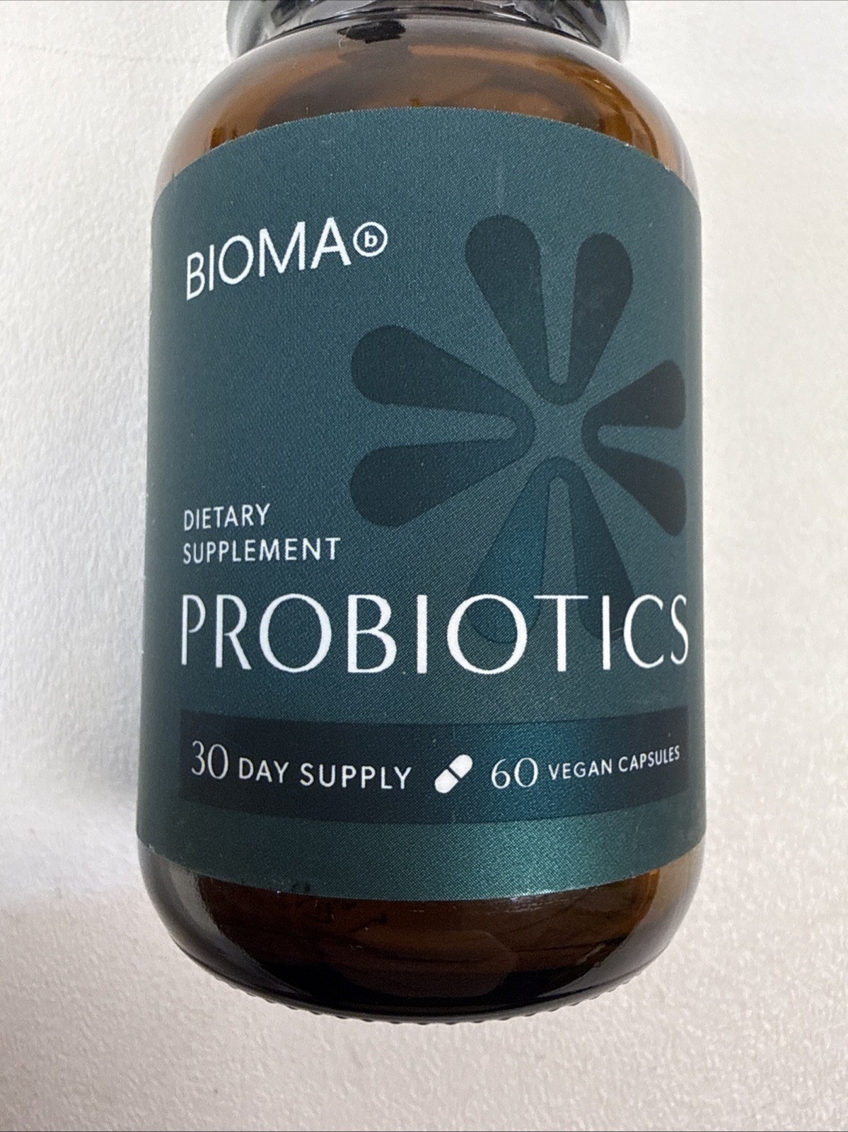 Bioma Probiotics Dietary Supplement for Digestive & Gut Health 120 Caps 08/27