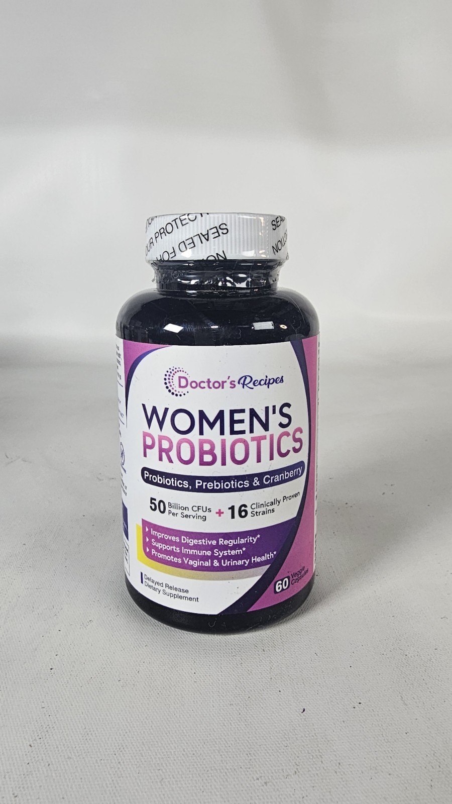 Women’s Probiotic 60 Caps 50 Billion CFU 16 Strains Exp:02/2028