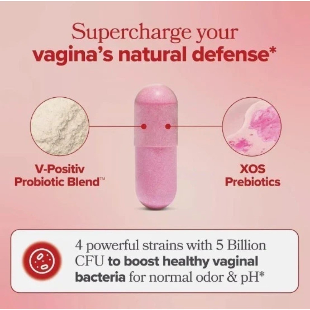 1PACK URO O Positiv Probiotic Prebiotic Blend Daily Supplement for Adult Women