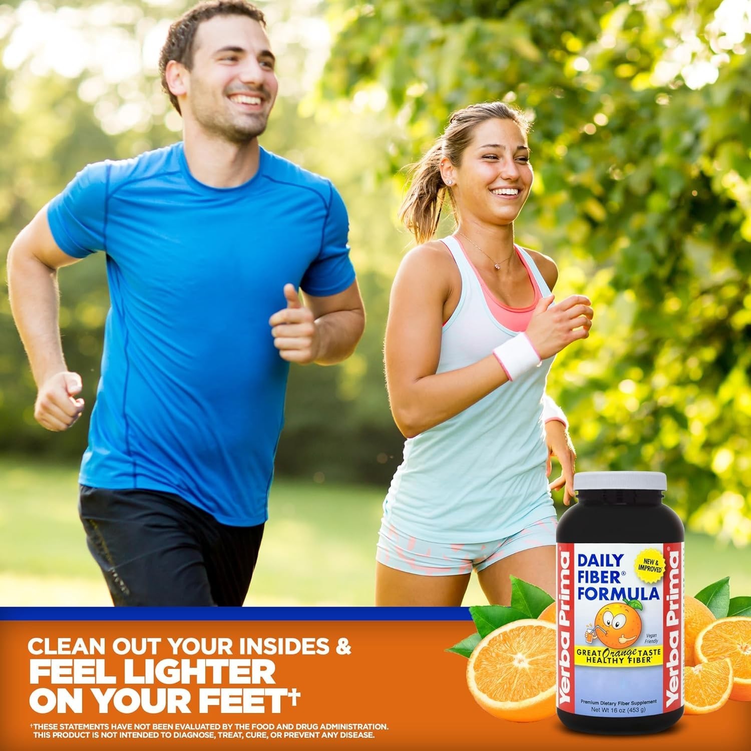 Daily Fiber Formula Orange Flavor 32 oz – Essential Digestive Health Supplement