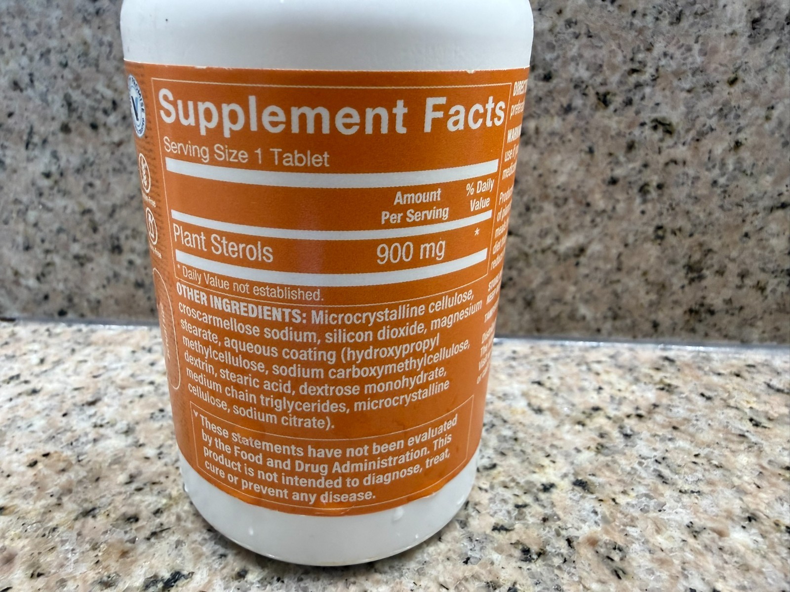 Vitamin Shoppe Super Phytosterols 900MG Cardiovascular Health 90 Tab BB 02/2026