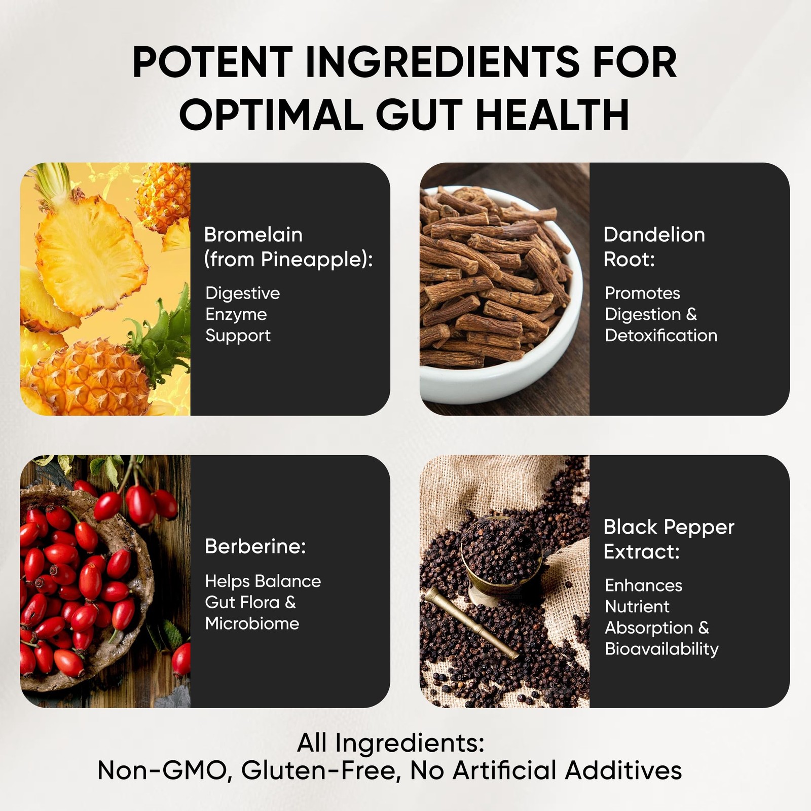 Nuora Biofilm Probiotic – Supports Digestive and Gut Health with Bromelain, D…