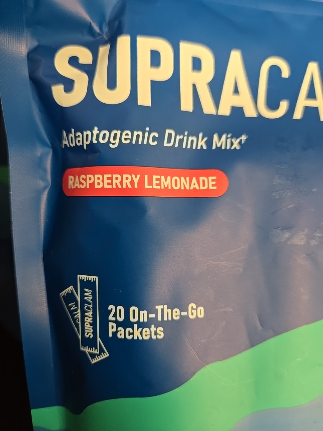 SupraCalm Powdered Drink Mix (Zero Sugar) (Exp. 7/26) (Raspberry Lemonde)