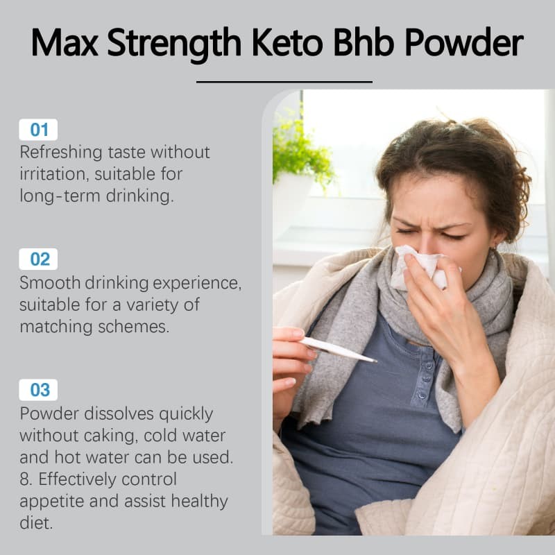 Powder Keto 20 Raspberry Lemonade Ketones Drink New BHB Servings Increase energy