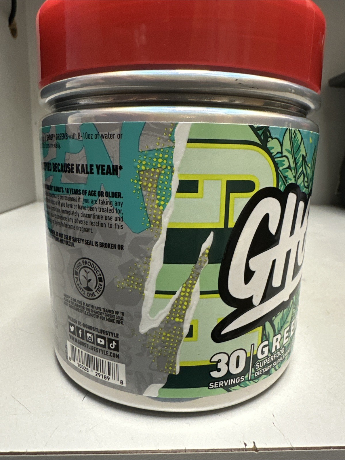 Ghost Greens, Lime, 11.6 oz Exp 07/2026