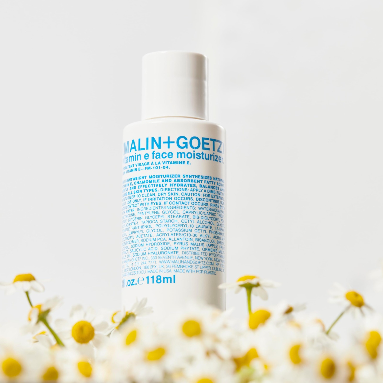MALIN+GOETZ Vitamin E Face Moisturizer | 4 Fl Oz (Pack of 1), Multi