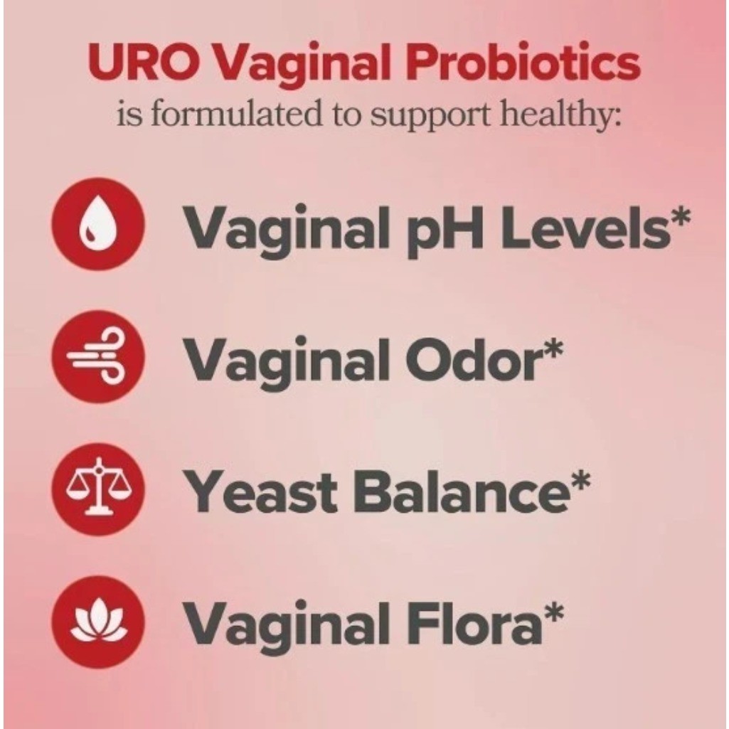 1PACK URO O Positiv Probiotic Prebiotic Blend Daily Supplement for Adult Women