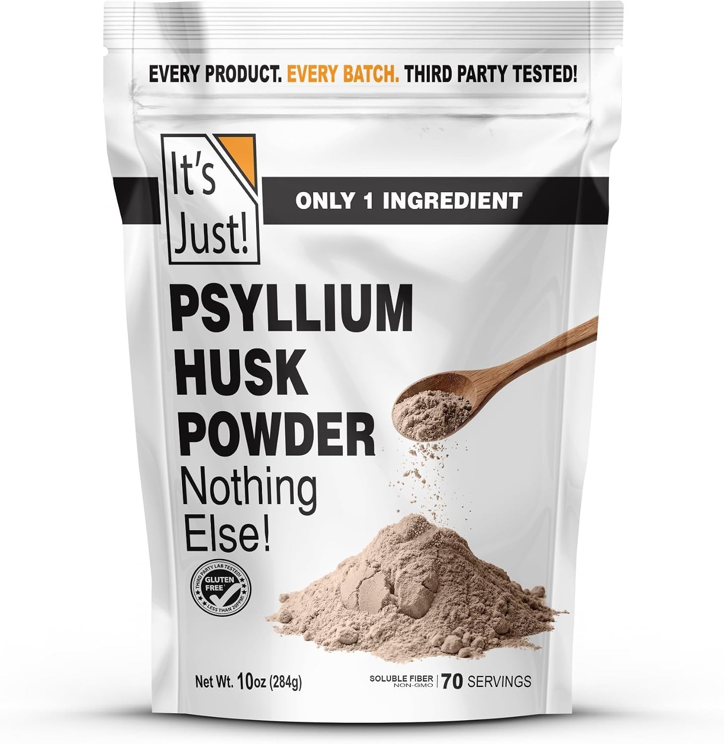 10oz Non-GMO Psyllium Husk Powder – Ideal for Keto Baking & Digestive Health