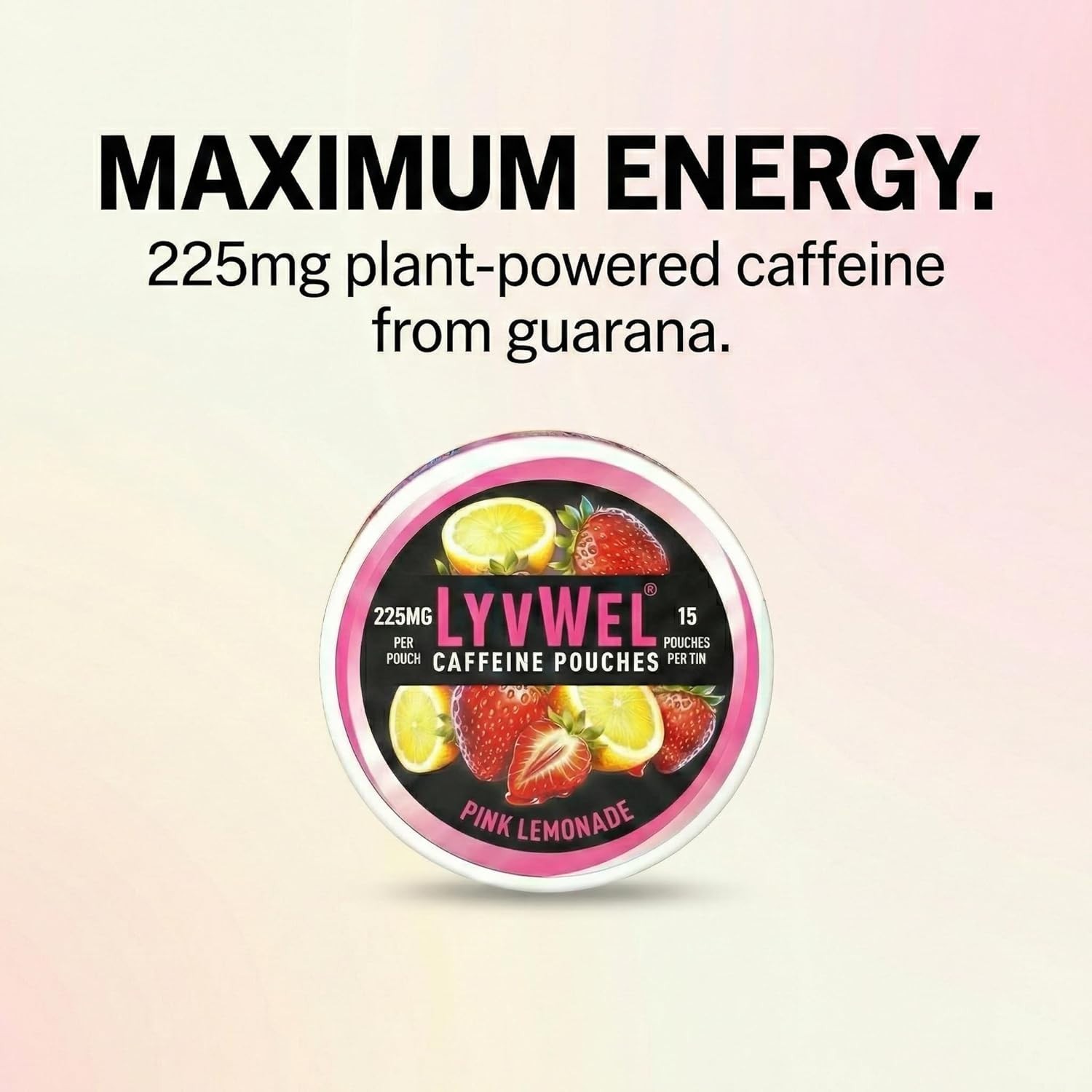 Energy Management: 225mg Caffeine Pouches – Focus & Energy Without Nicotine
