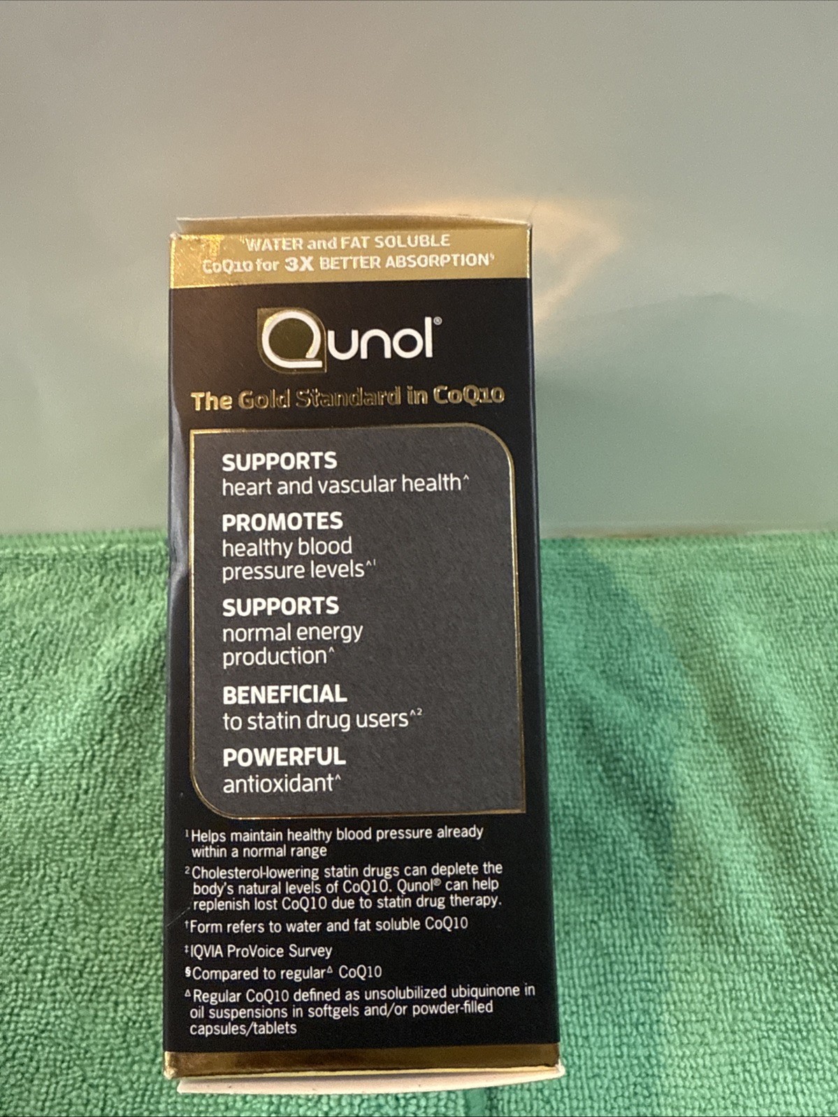 Qunol Ultra CoQ10 100mg Clinical Strength- 1 Month Supply- 30 Softgels 7/2027+