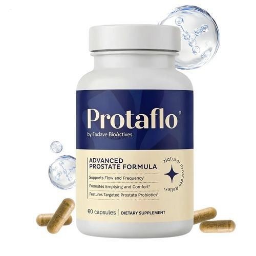 3x Enclave BioActives Protaflo Prostate Formula 60 Capsules D3 Zinc Supplements