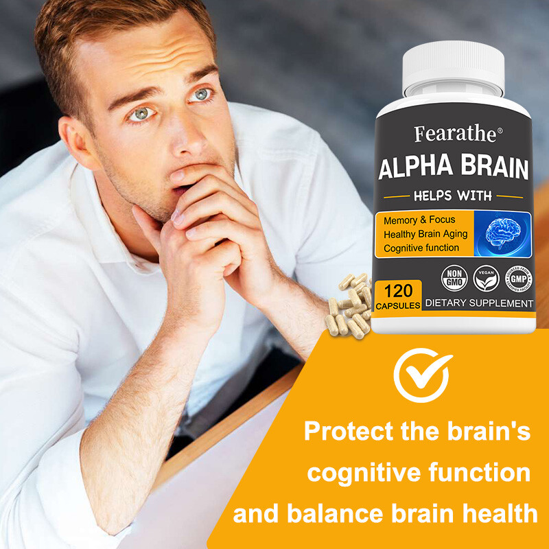 Alpha Brain Memory & Focus – 30/60/120 Capsules – Best before 08/2026 -…