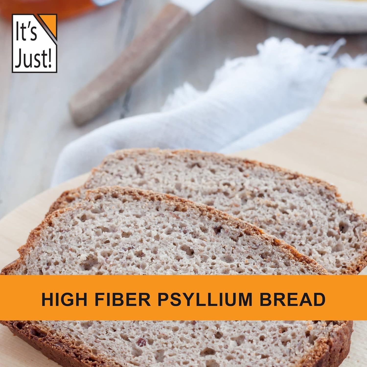 Psyllium Husk Powder – 24oz Easy Mixing Keto Fiber for Digestive Health