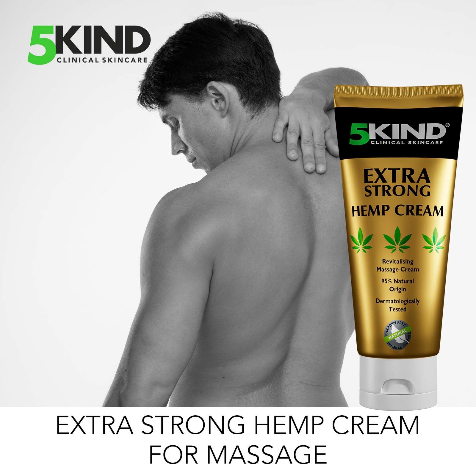 5kind Extra Strong Hemp Cream 3.4 fl oz- Maximum Strength – Natural Soothing …