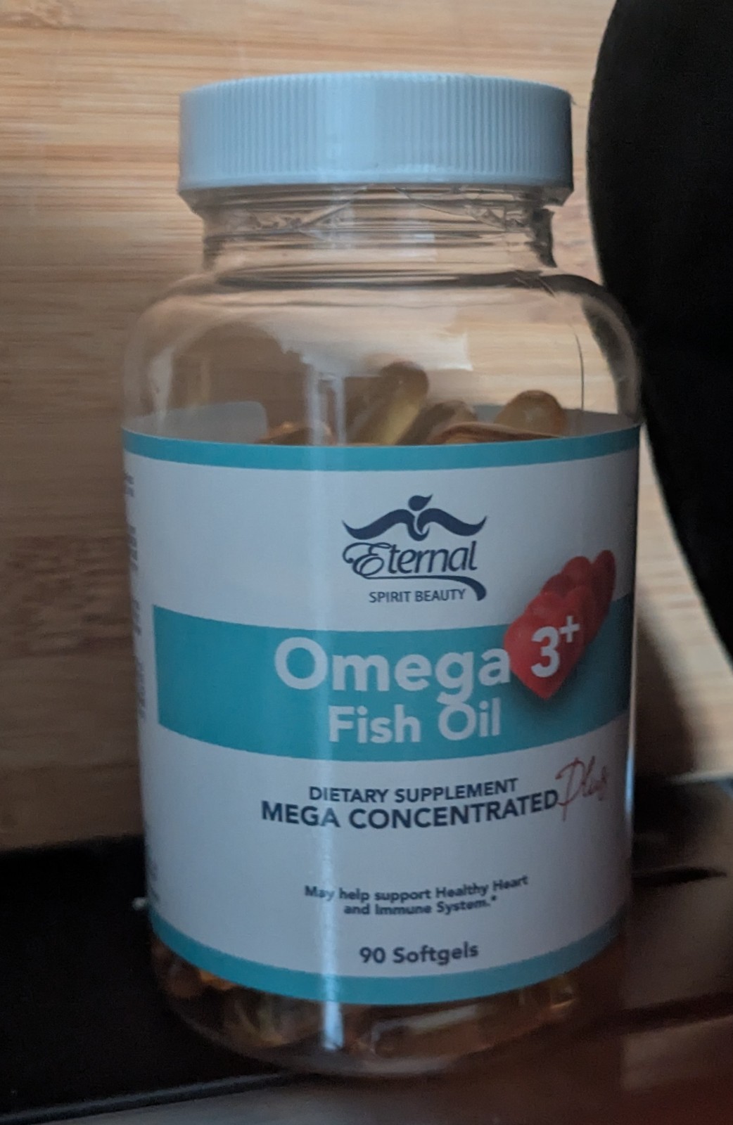 Eternal Spirit Beauty – Omega-3 fish oil 1000mg supports healthy heart