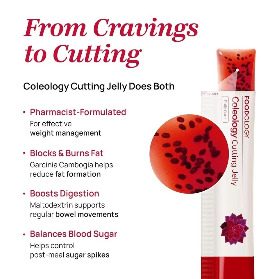 FOODOLOGY Coleology Cutting Stick – Boost Metabolism, Suppress appetite